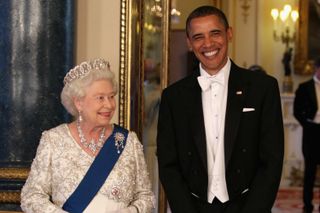 The President and Queen Elizabeth II, May 2011