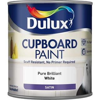 Dulux cupboard paint in pure brilliant white