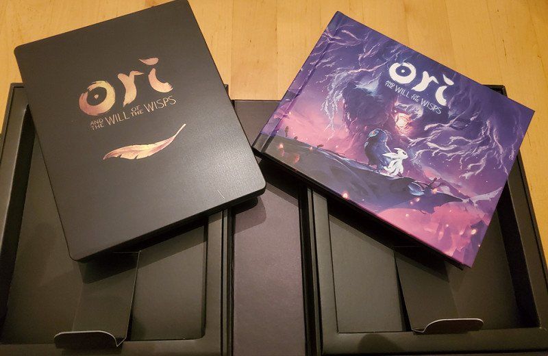 Ori Will Wisps Ce Steelbook Artbook