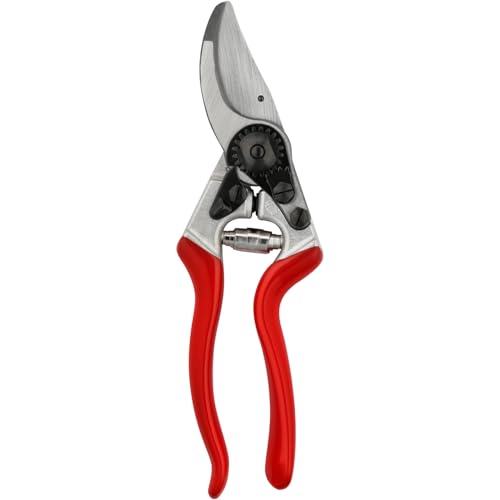 Felco F8 Pruning Shears &amp;ndash; 8.3" Swiss-Made Garden Clippers With 1" Cutting Capacity for Ergonomic Comfort | Hand Pruners for Gardening | Garden Tool Cutter With Precision Bypass Blade, Aluminum Handles