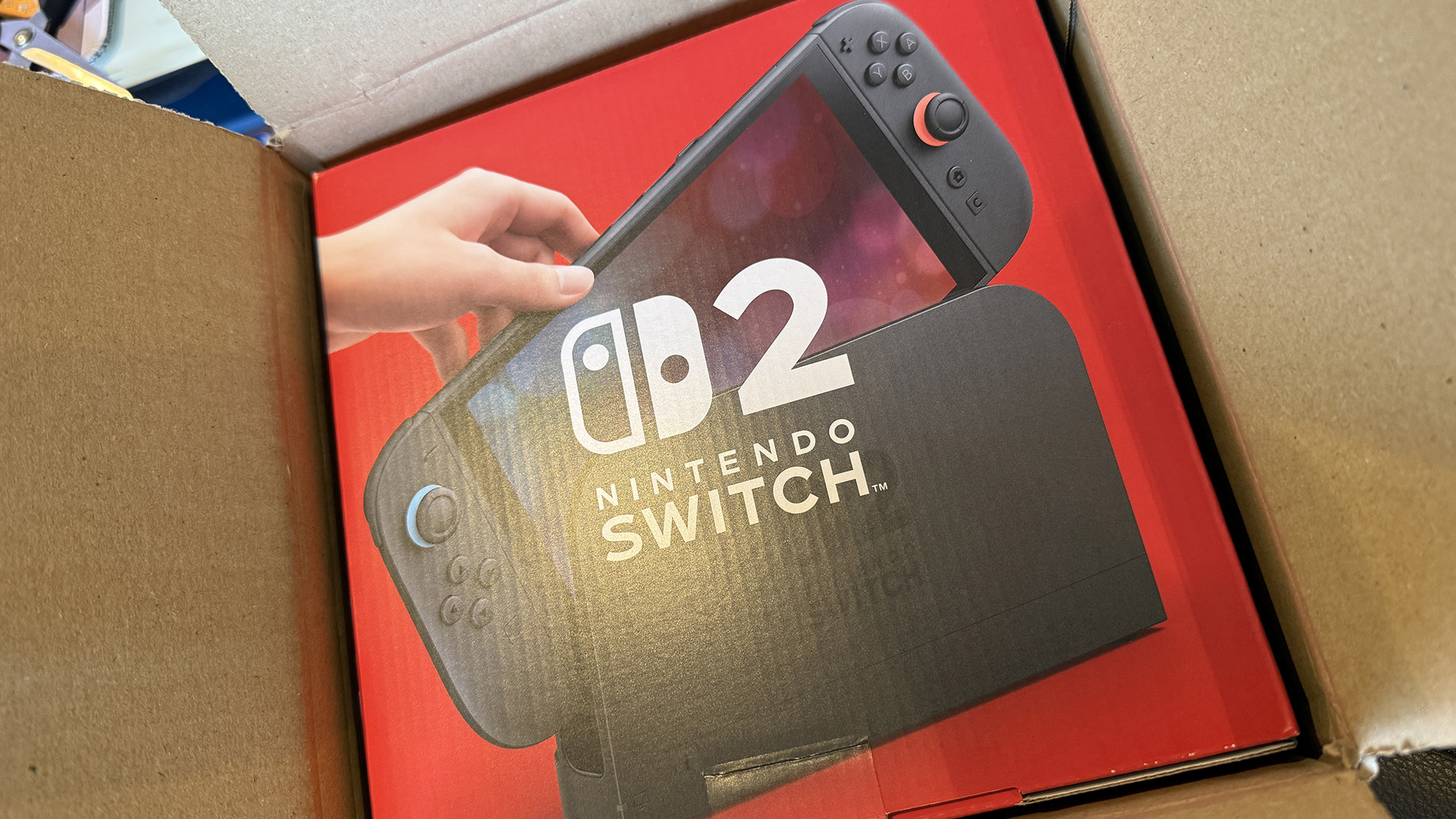 Nintendo Switch 2 in box