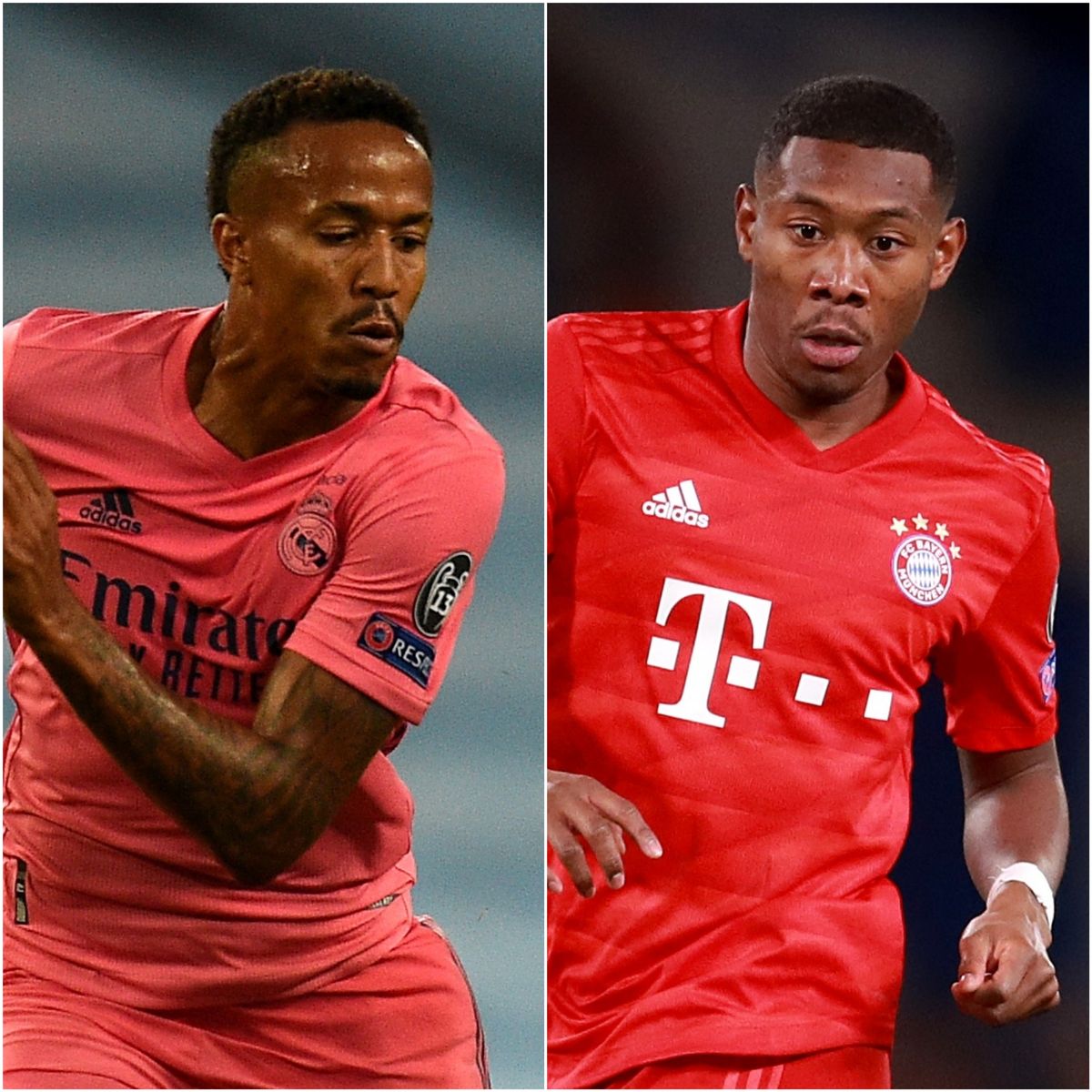 Eder Militao and David Alaba