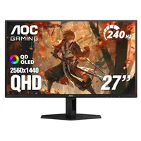 AOC 27-Inch QHD QD-OLED Gaming Monitor