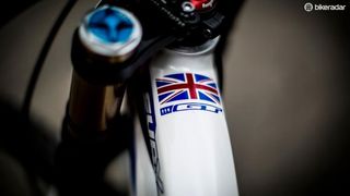 Pro bike: Rachel Atherton's GB Flag GT Fury World Cup