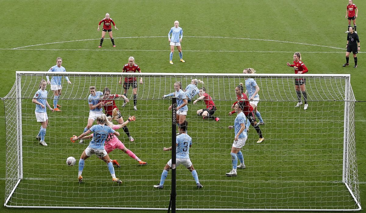 Manchester United v Manchester City – FA Women’s Super League – Leigh Sports Village