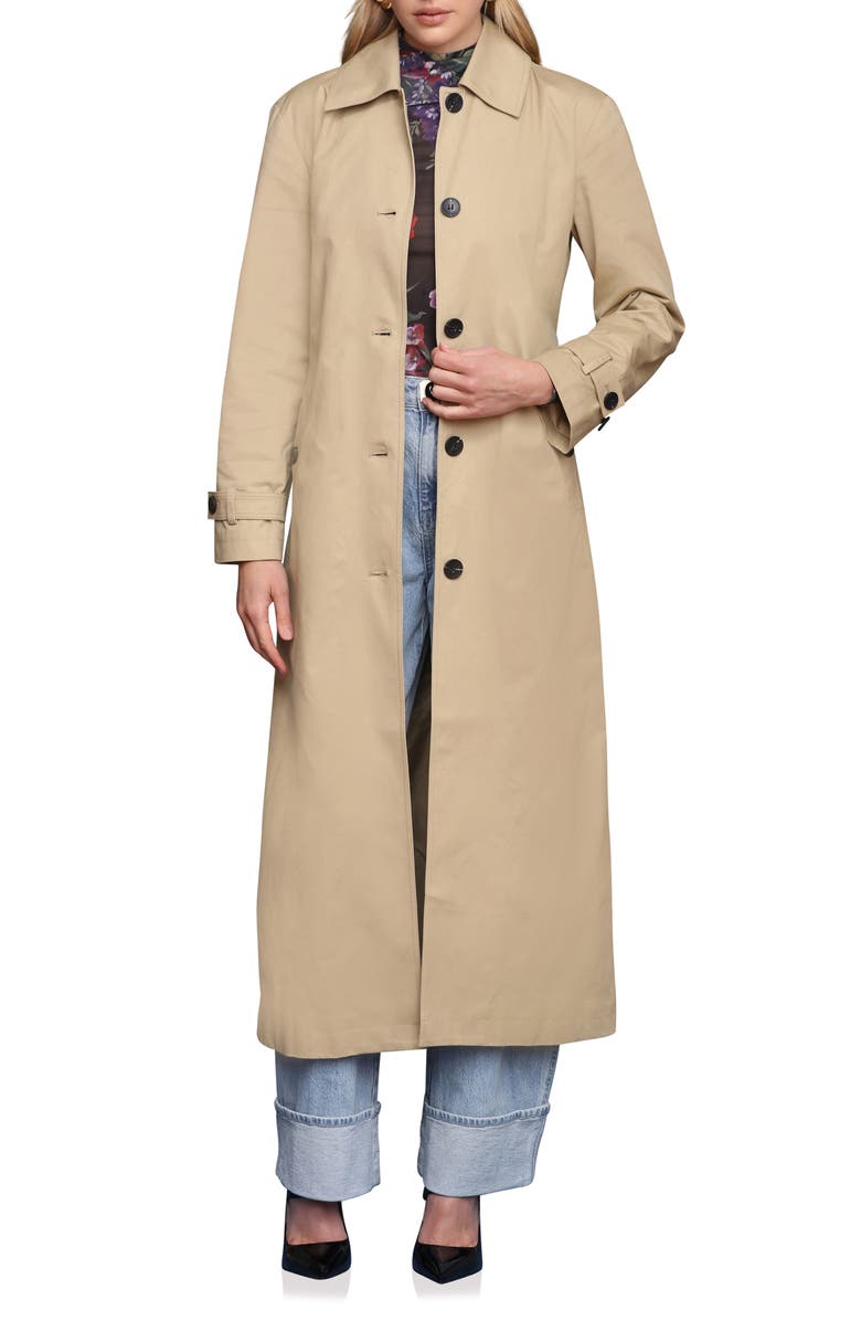 Belted Longline Trench Coat