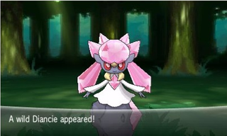Diancie, a Rock-Fairy type found in the 'Pokémon X and Y' code, credit Kotaku