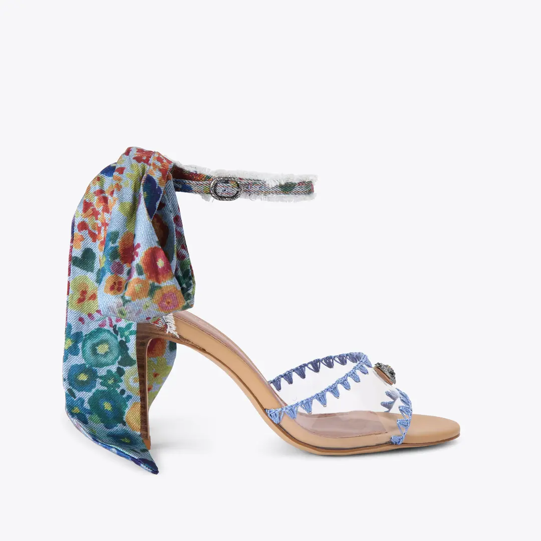 Kurt Geiger, Vinyl Scarf Heel