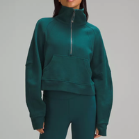 Lululemon Scuba Oversized Funnel-Neck Half Zip