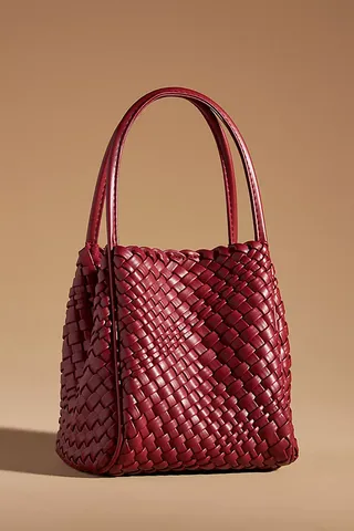 The Woven Mini Hollace Tote