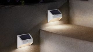 Ring Solar Step Light on staircase