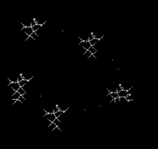 five white web-like shapes on black background