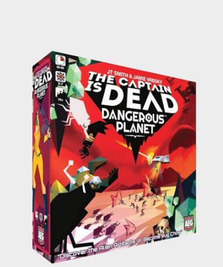 The Captain is Dead: Dangerous Planet box on a plain background