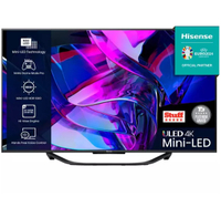 HISENSE 55U7KQTUK 55" Smart 4K Ultra HD HDR Mini-LED TV: £1199£699 at Currys
Save £500 -