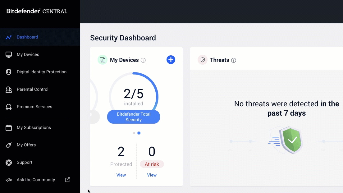 Bitdefender Central