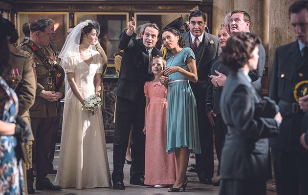 In this weeks drama Close to the Enemy it’s time for Dieter and Anna’s wedding