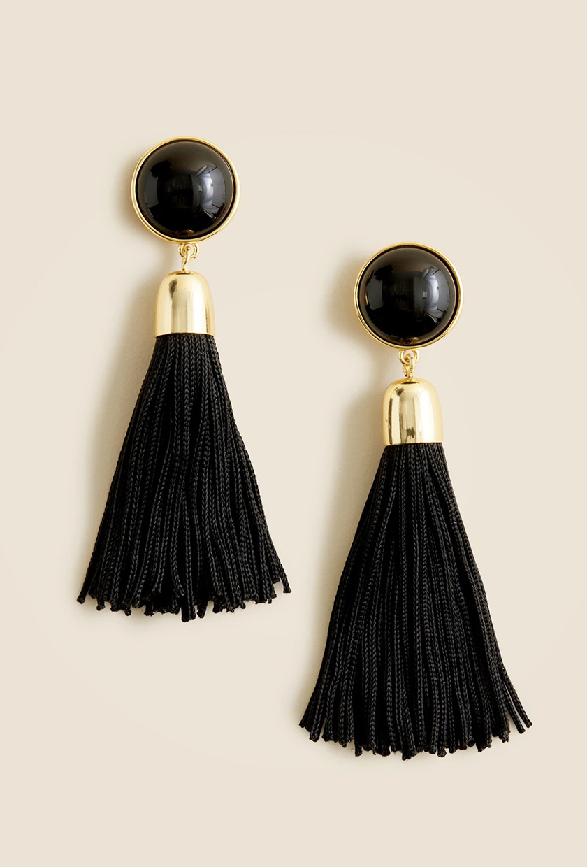 Braided Tassel Earrings