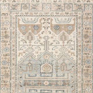 Neautral Persian-style rug