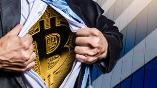 Super Bitcoinman will need to hide his secret mining identity