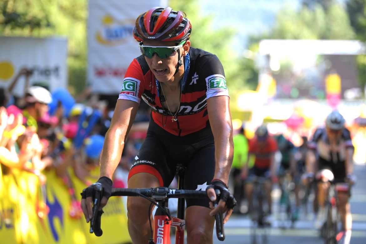 Dylan Teuns had to settle for second