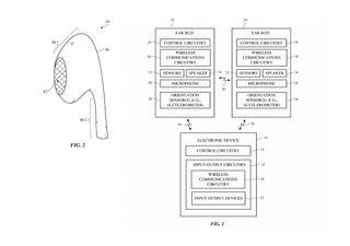 Apple ear buds patent