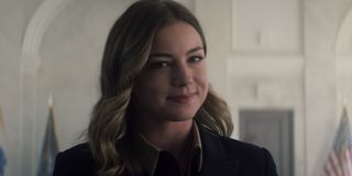 Emily VanCamp as Sharon Carter on The Falcon and the Winter Soldier