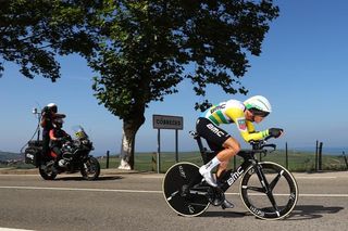 Rohan Dennis (BMC) during stage 16 time trial at the Vuelta a Espana