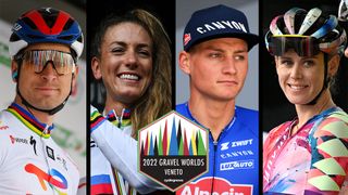 Sagan Ferrand-Prevot Van der Poel Cromwell Gravel World Championships 2022 Getty Images composite