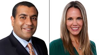 Neeraj Khemlani (left) and Wendy McMahon to lead combined CBS News and Stations divisions