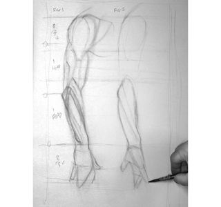 How to draw an arm: twist