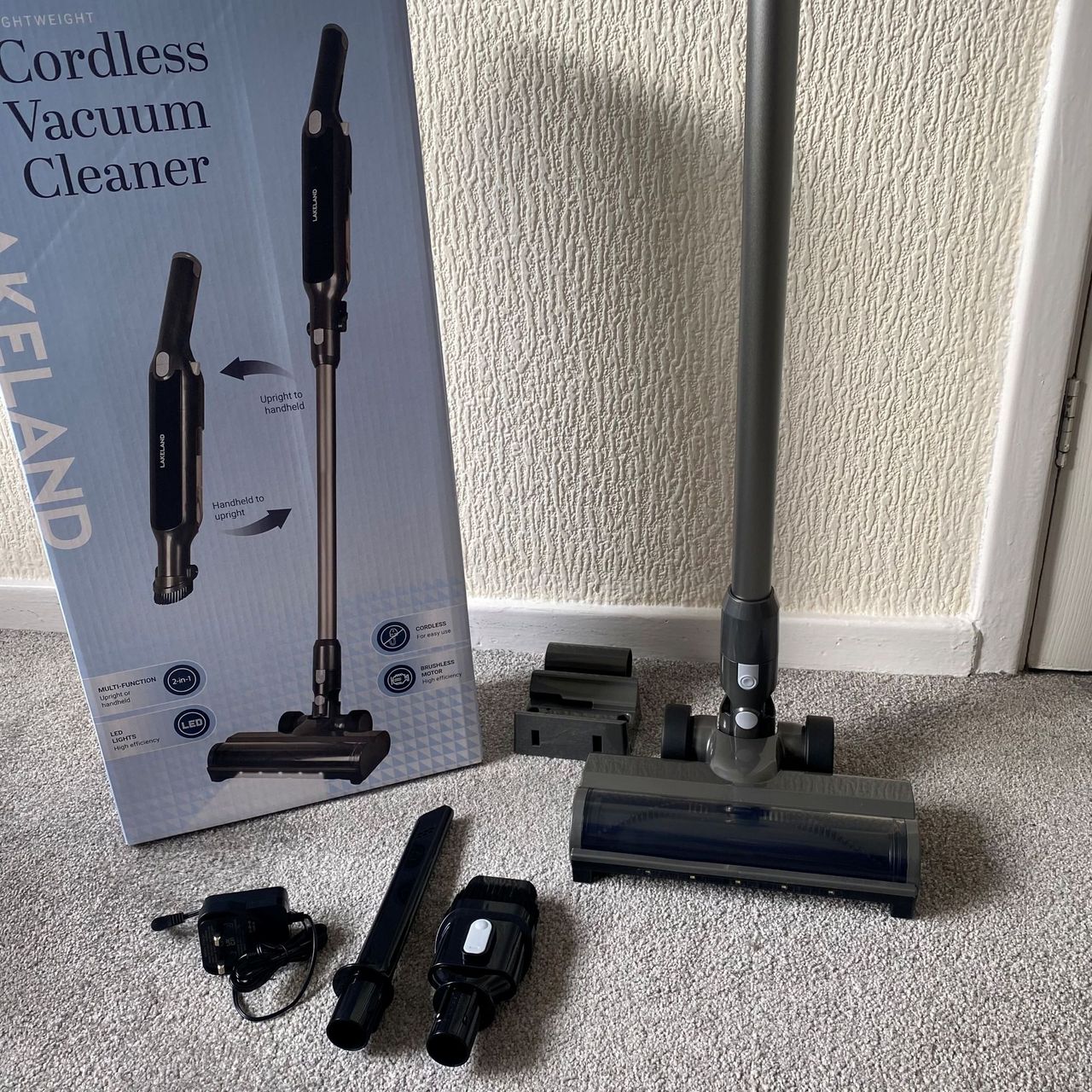 Lakeland 2-in-1 Cordless Vacuum cleaner review