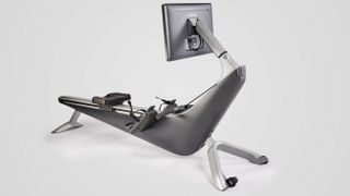 Hydrow rowing machine from behind