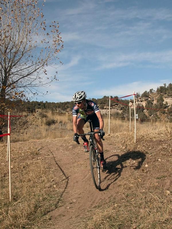 Dry, hardpacked and tricky Dolores course.
