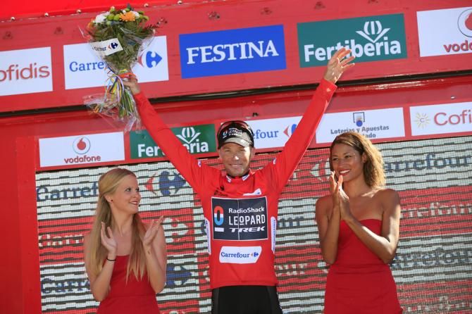Chris Horner (RadioShack) is back in red with two days to go