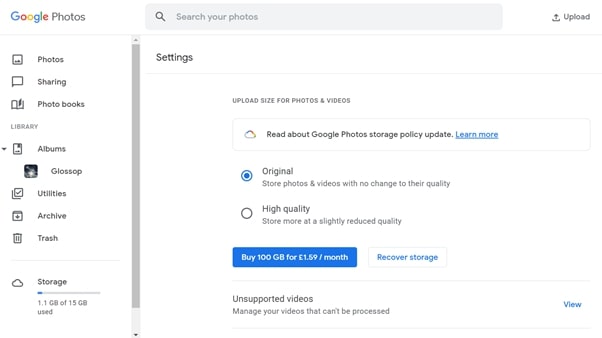 How does Google photos work?