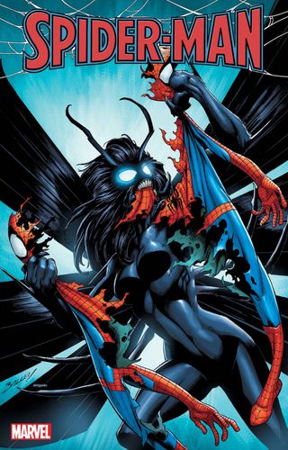 Spider-Man #7 main cover art