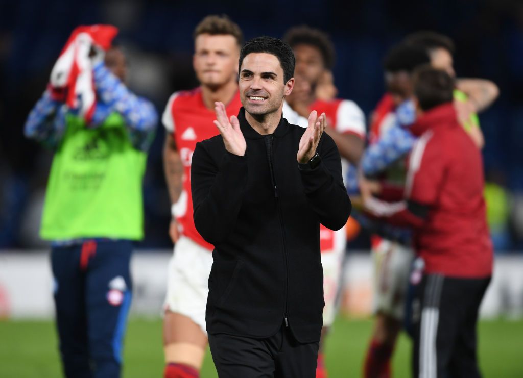 Arsenal manager Mikel Arteta