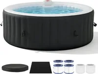 Nordivale Inflatable Hot Tub 208X208CM Nordivale Inflatable Hot Tub 208X208CM