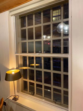 sash window with secondary glazing
