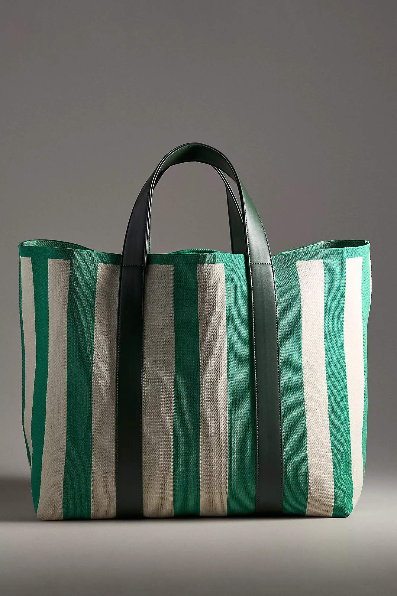 Everyday Stripe Knit Tote