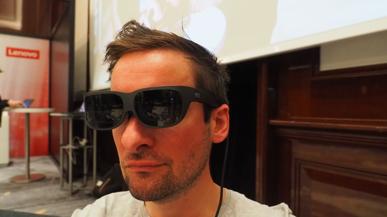 Lenovo Smart Glasses T1 testing