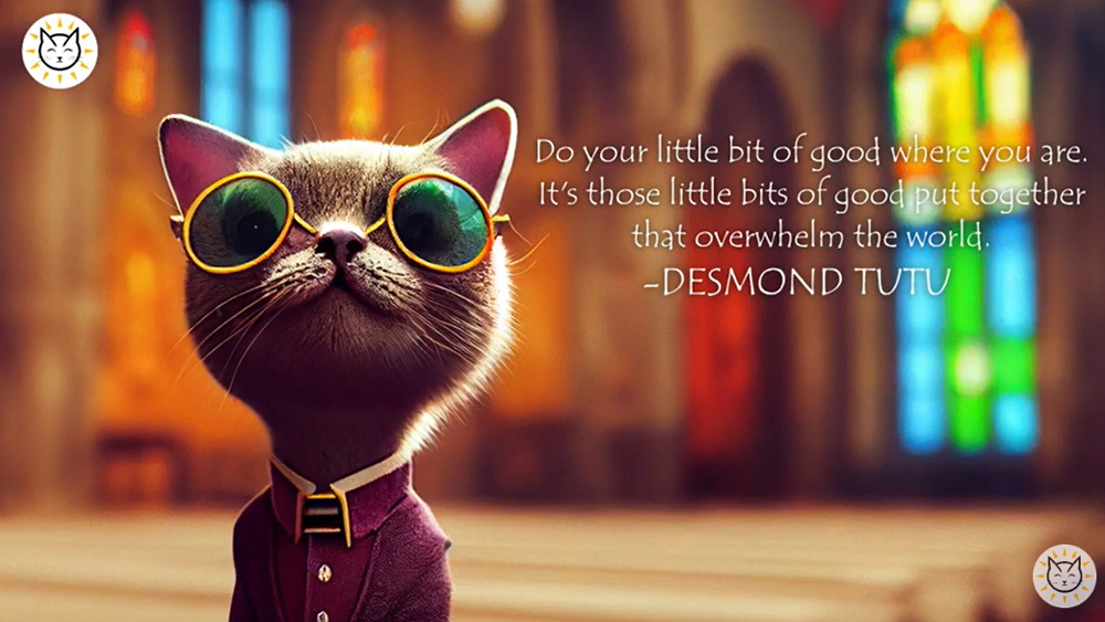Inspired Cats AI-generated celebrity portrayed as a cat