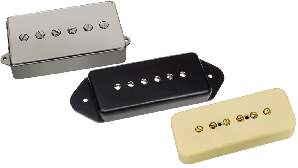 DiMarzio unveils Vintage P90 guitar pickup in soapbar, dog ear and full ...