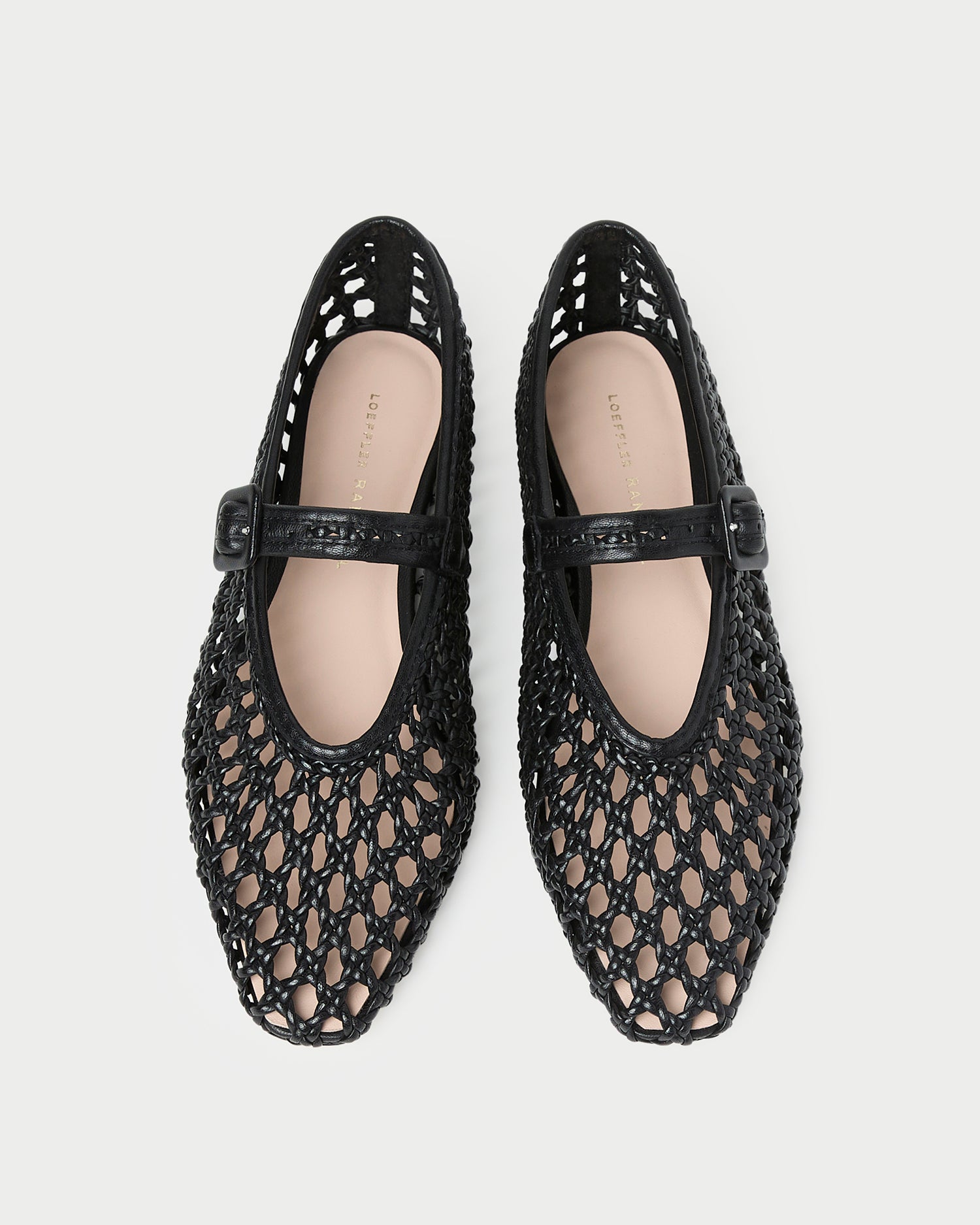 Junia Black Mary Jane Flat - Black / 5