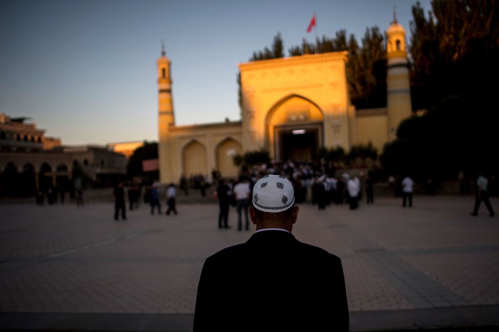 Islam man in China.