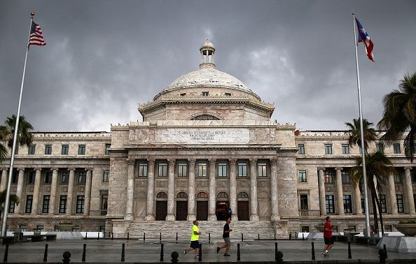 The Puerto Rican Capitol Building.