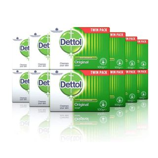 Dettol AntiBacterial Original Soap Bar (6 Pack)