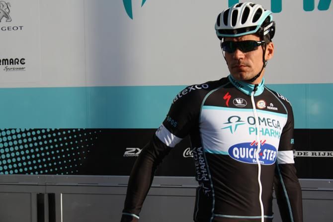 Gert Steegmans gets set to go ride