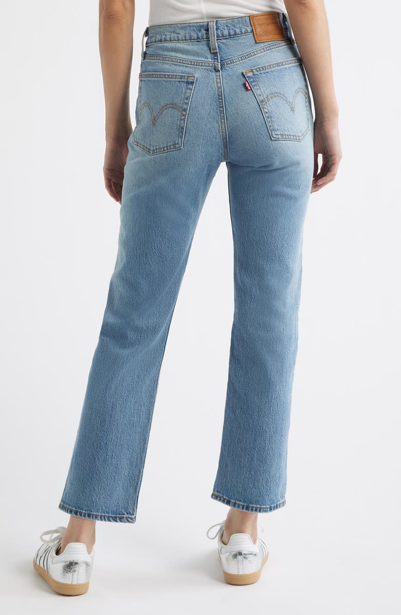 Wedgie High Waist Straight Leg Jeans