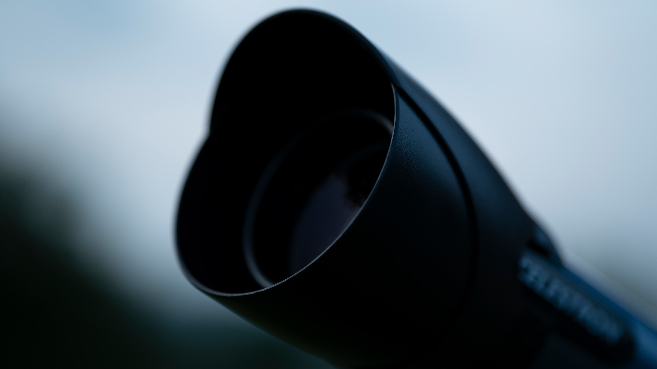 objective lens of the celestron inspire 100az telescope